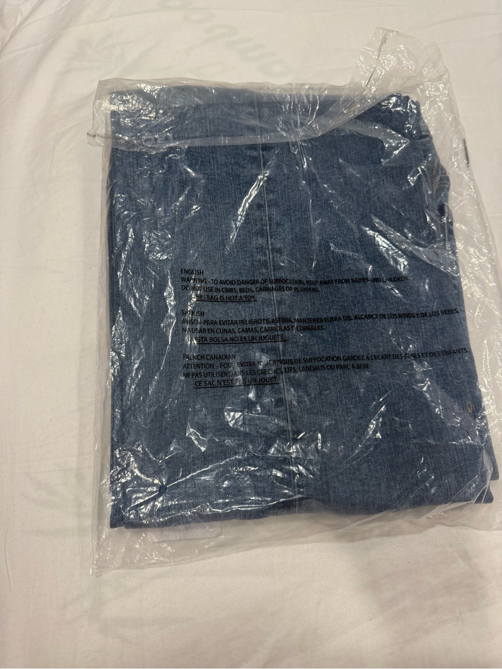 NWT FRAME Le Slim Palazzo High Rise Wide Leg Jeans Canals Raw After 28 Sealed - Picture 10 of 11